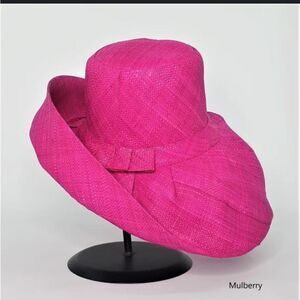 The most elegant hat. Hot pink. Like new.